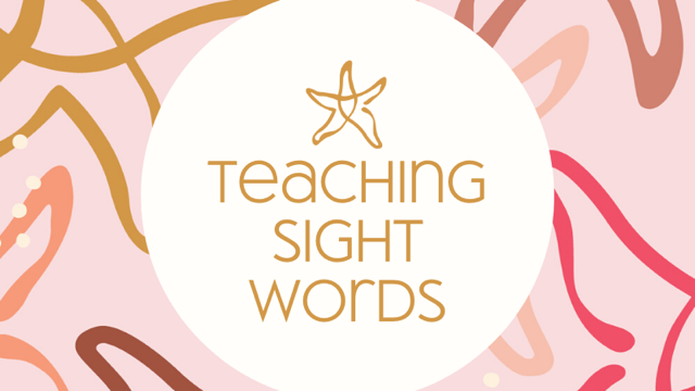 teaching sight words