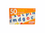 50 Magnetic Letters activities box on white background