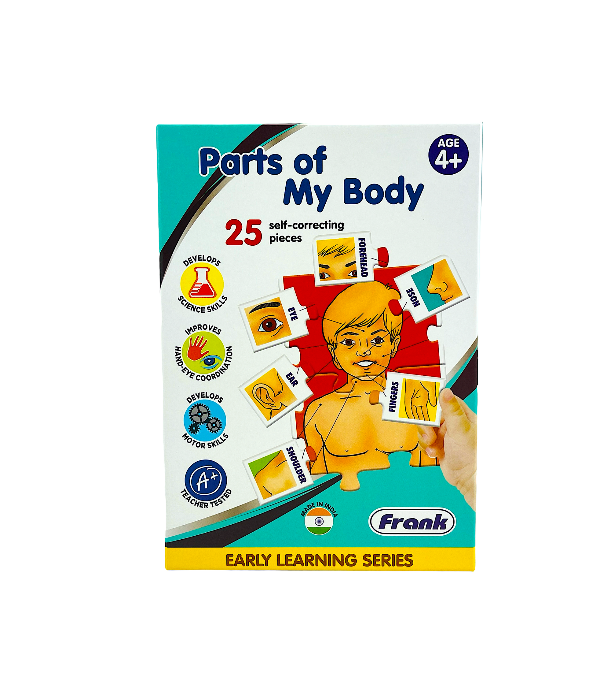 the Frank Early Learning Series - Parts of My Body box on a white background
