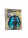 Banz Kids Earmuffs - Turquoise in packaging on white background