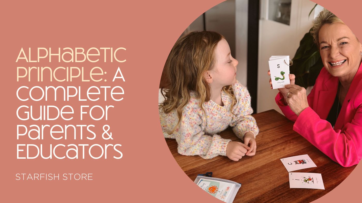 Cover image for the blog "Alphabetic Principle: A Complete Guide for Parents & Educators"