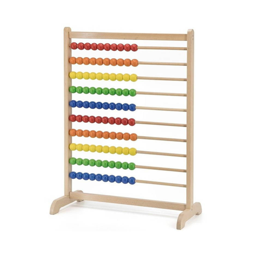 The VIGA Jumbo Standing Abacus pictured on a white background
