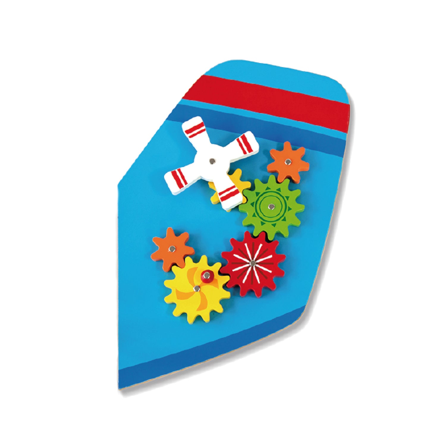 The tail from the VIGA Interactive Wall Mural Plane