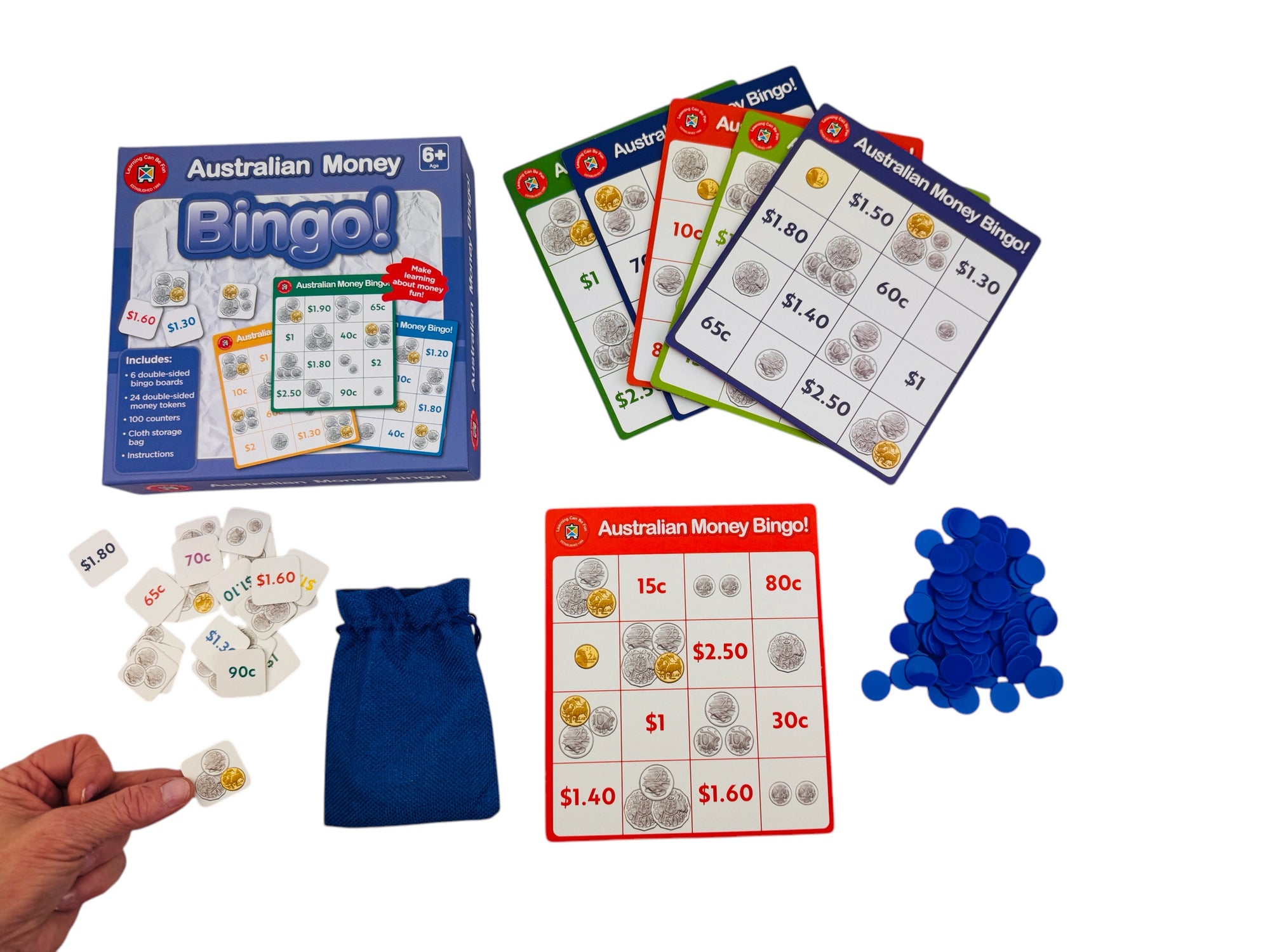 Australian Money Bingo