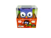 the Blue Orange Hoot or Toot box pictured on a white background