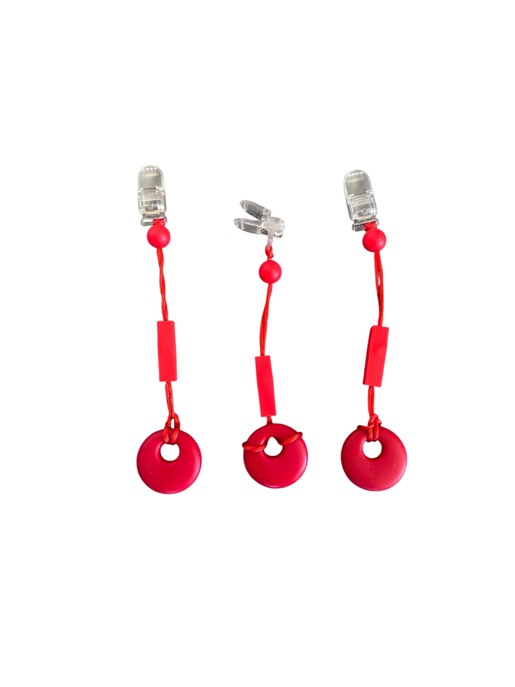 Chewy Charms Shirt Saver CLIP ON - Circle 3pack