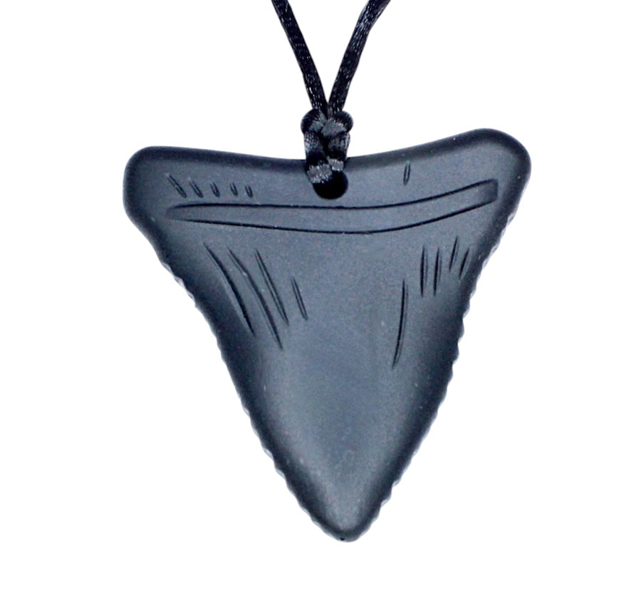 Chewy Charms Necklace Chew - Shark Tooth