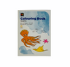 Colouring Book - Sea Life on white background