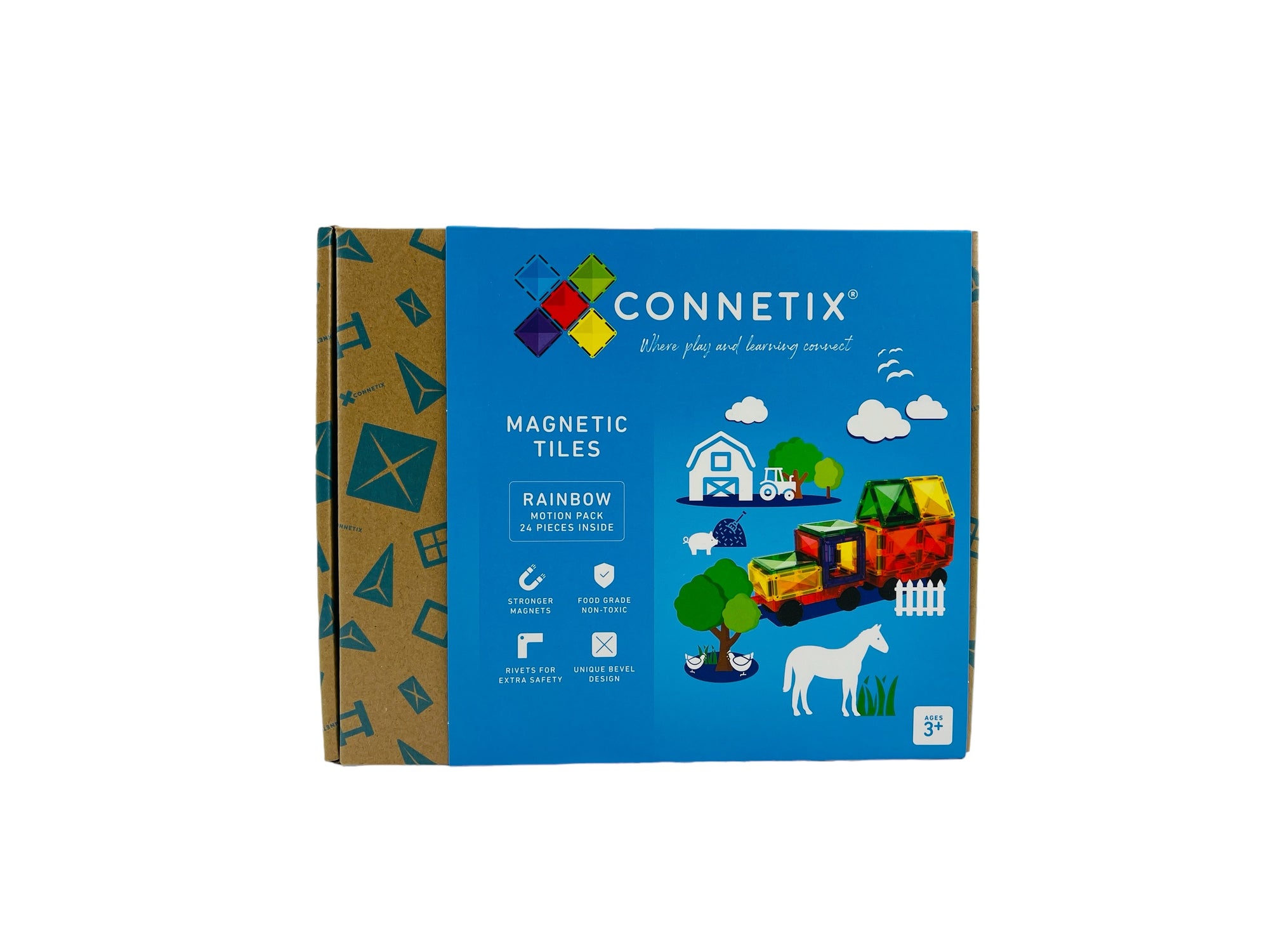 Connetix Tiles - Motion Rainbow 24pc