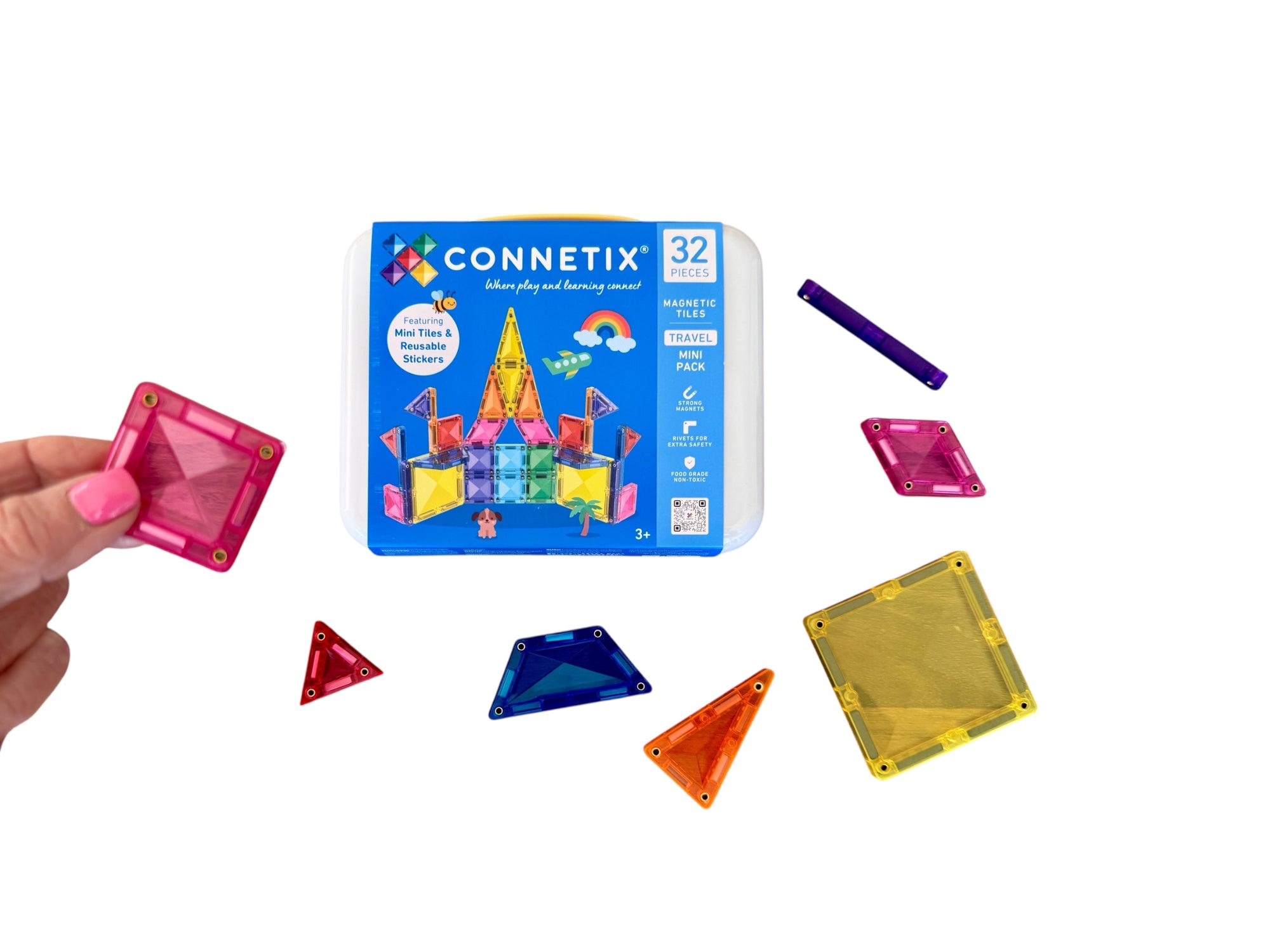 Connetix Tiles - Travel Mini Pack 32pc