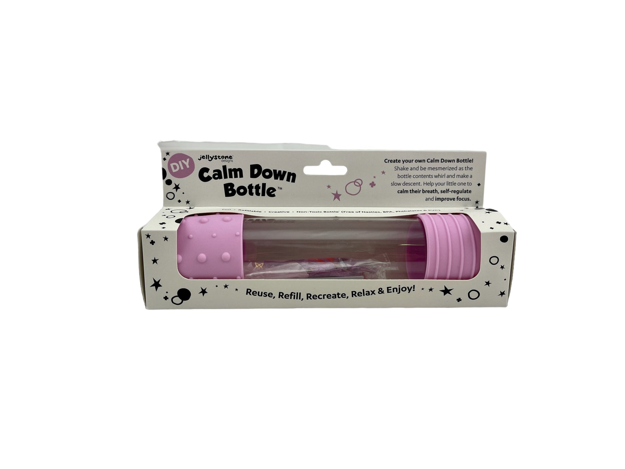 DIY Calm Down Bottle Pink