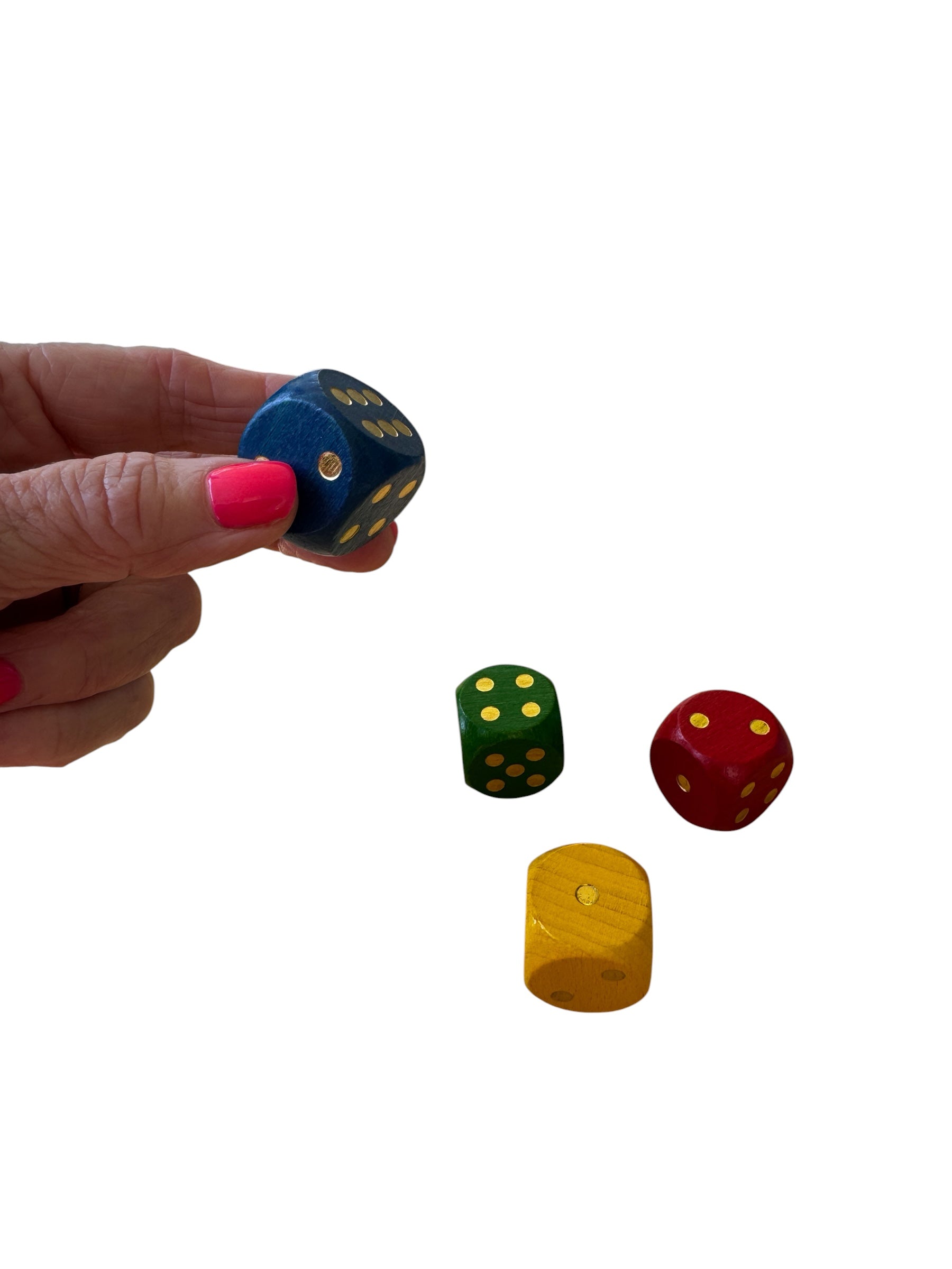 Dot Dice Large 25mm set of 4