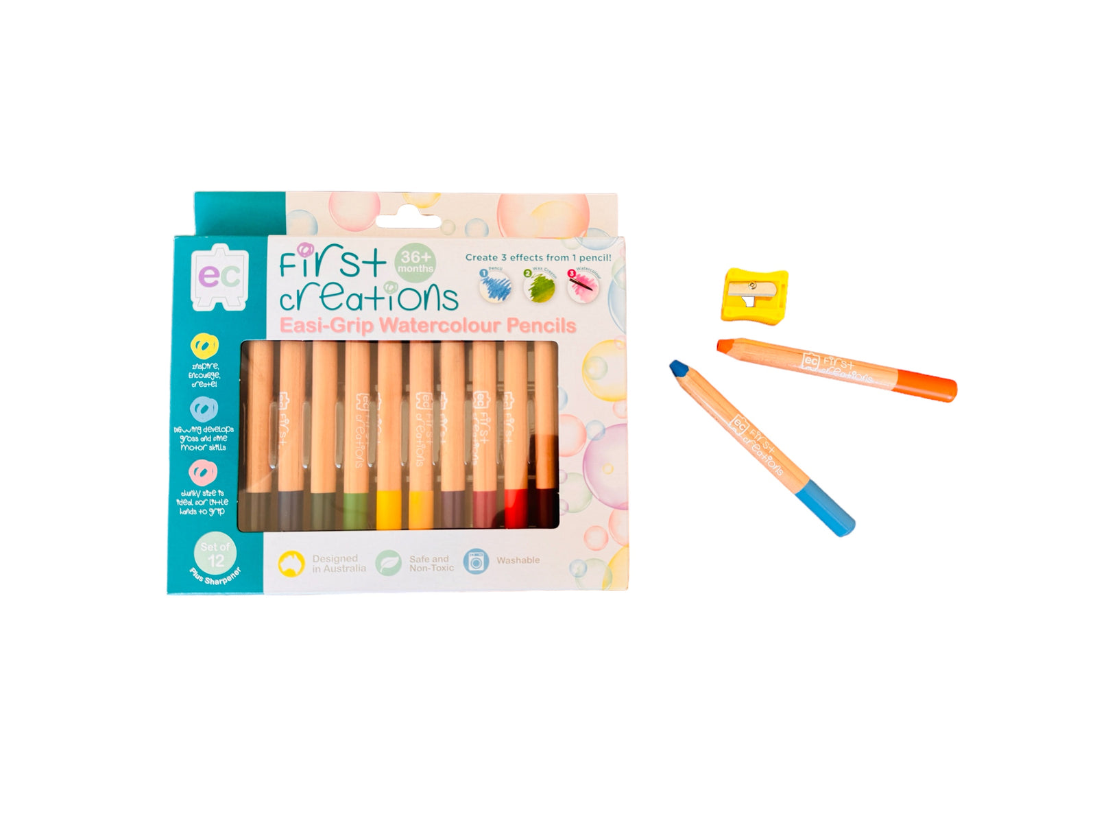 EC Easi-Grip Watercolour Pencils