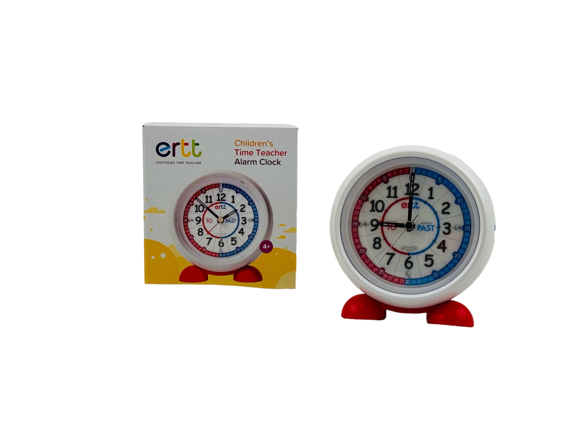 EasyRead Alarm Clock Blue/Red