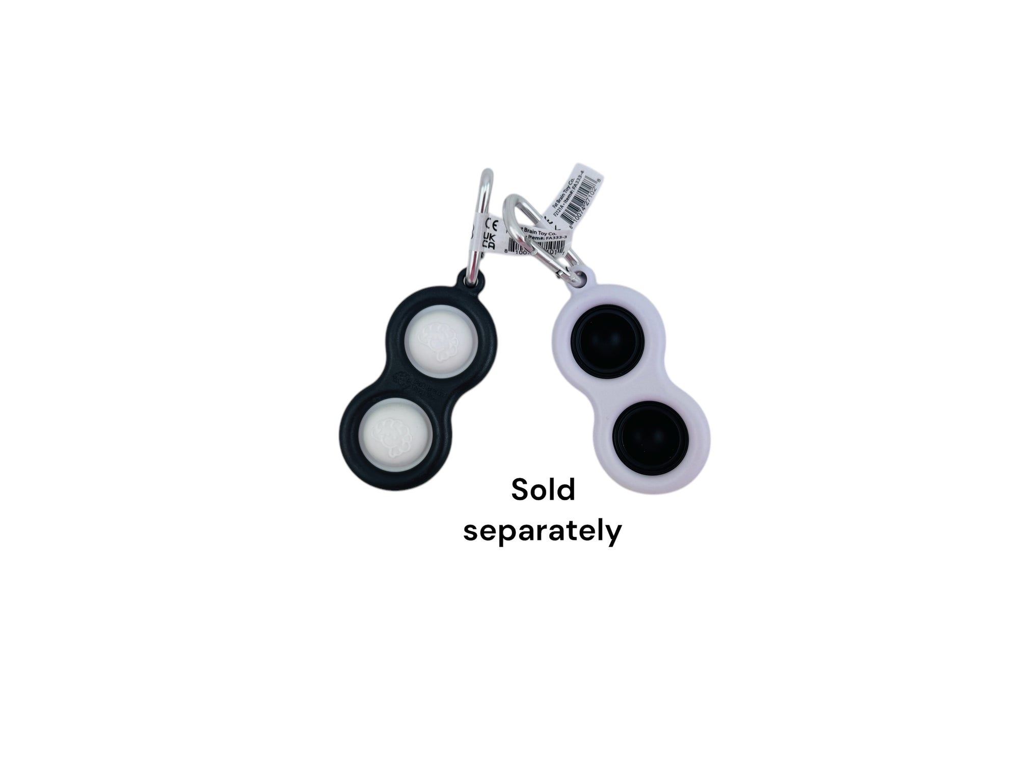 the black Fat Brain Simpl Dimpl Fidget