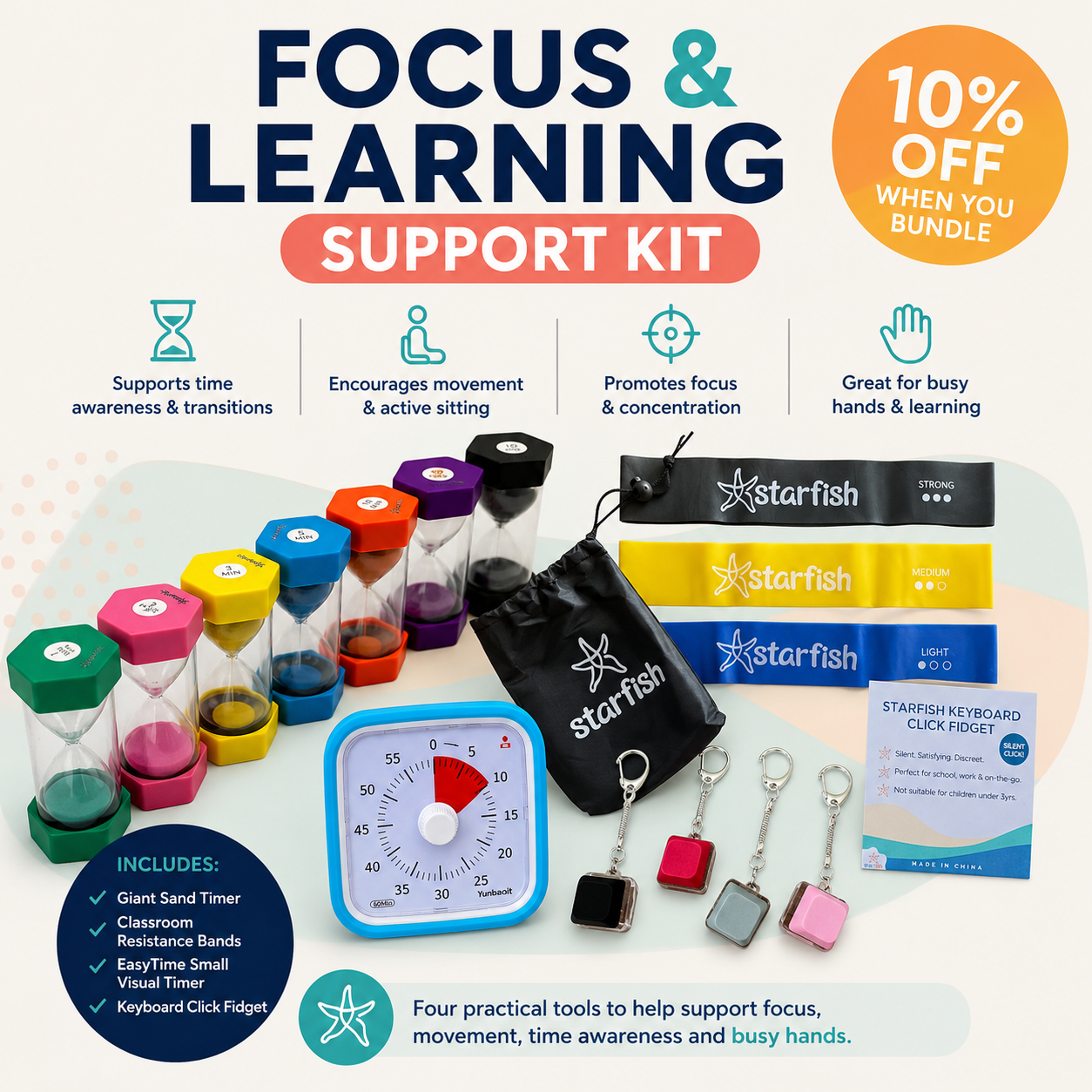 the Starfish Focus & Learning Support Kit