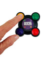 a finger touching the Funtime Memory Maze Game