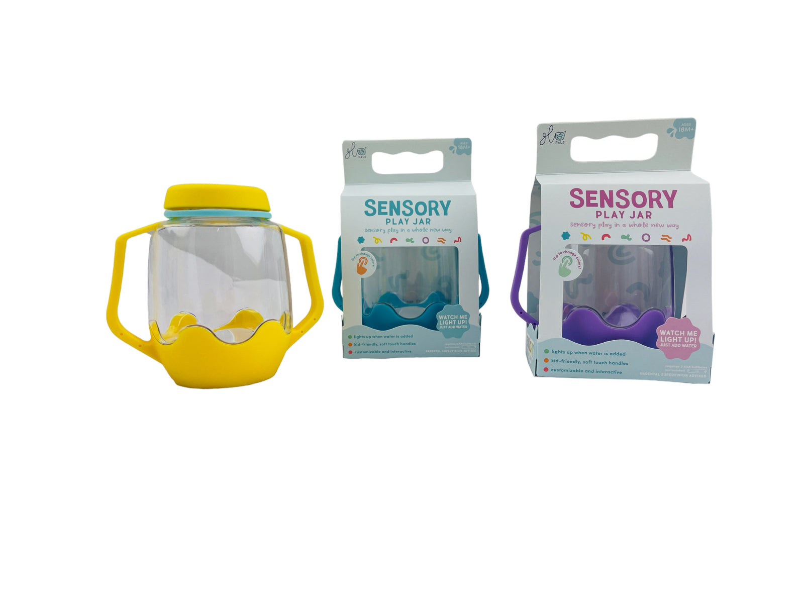 Glo Pals Sensory Play Jar