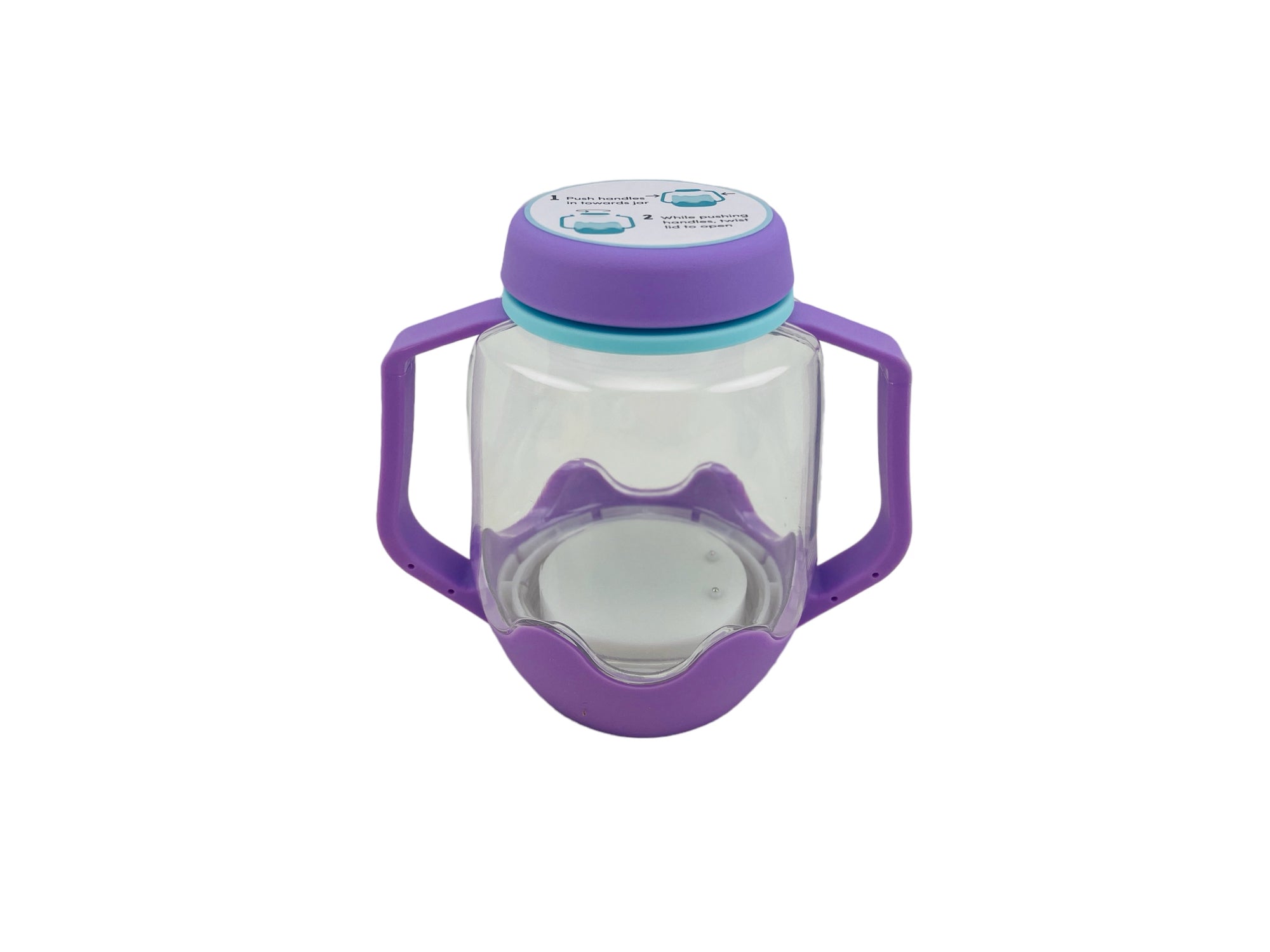 Glo Pals Sensory Play Jar Purple