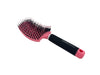 The pink Happy Hair Sensory Brush - Sensitive Scalp 