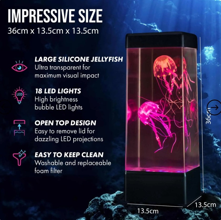 Jinx Luminous Mood Lamp - Jellyfish