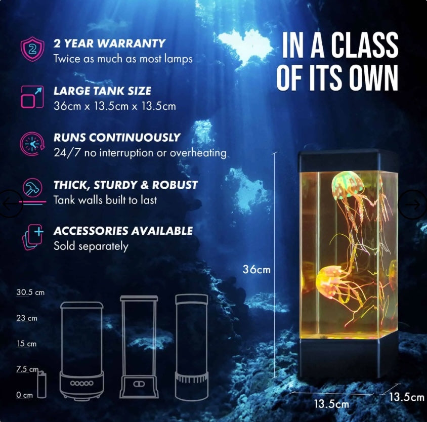 Jinx Luminous Mood Lamp - Jellyfish