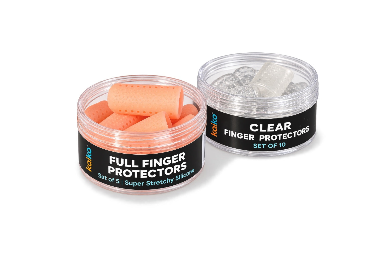 The Kaiko Finger Protectors pictured on a white background
