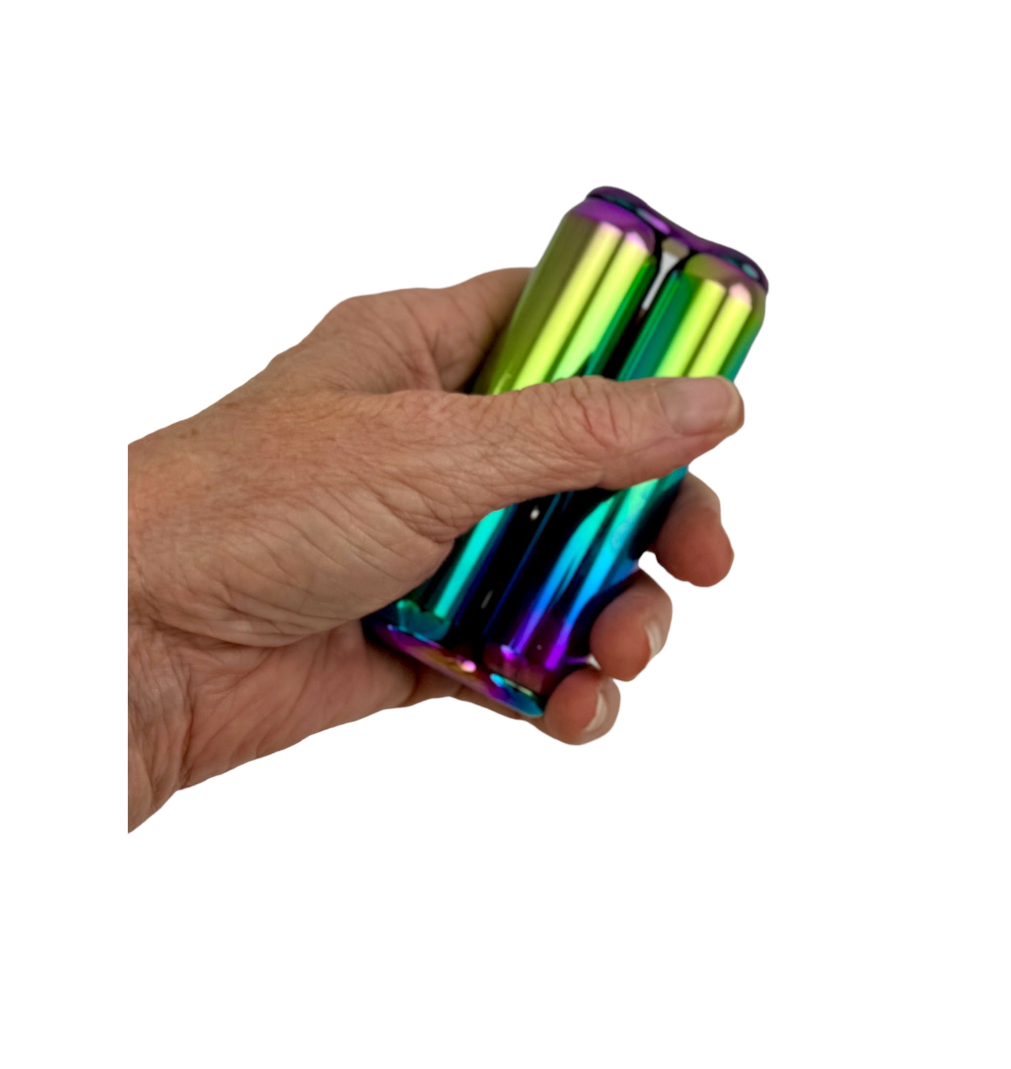 a hand holdin the oil slick Kaiko Hand Roller 470g
