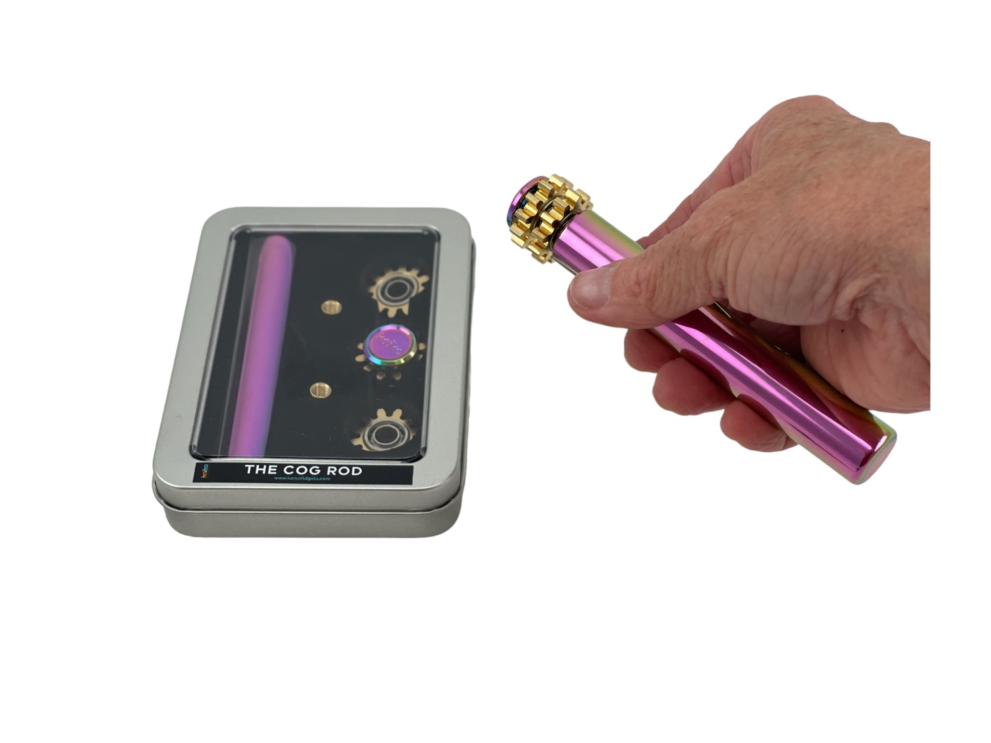 Kaiko The Cog Rod Fidget - Oil Slick