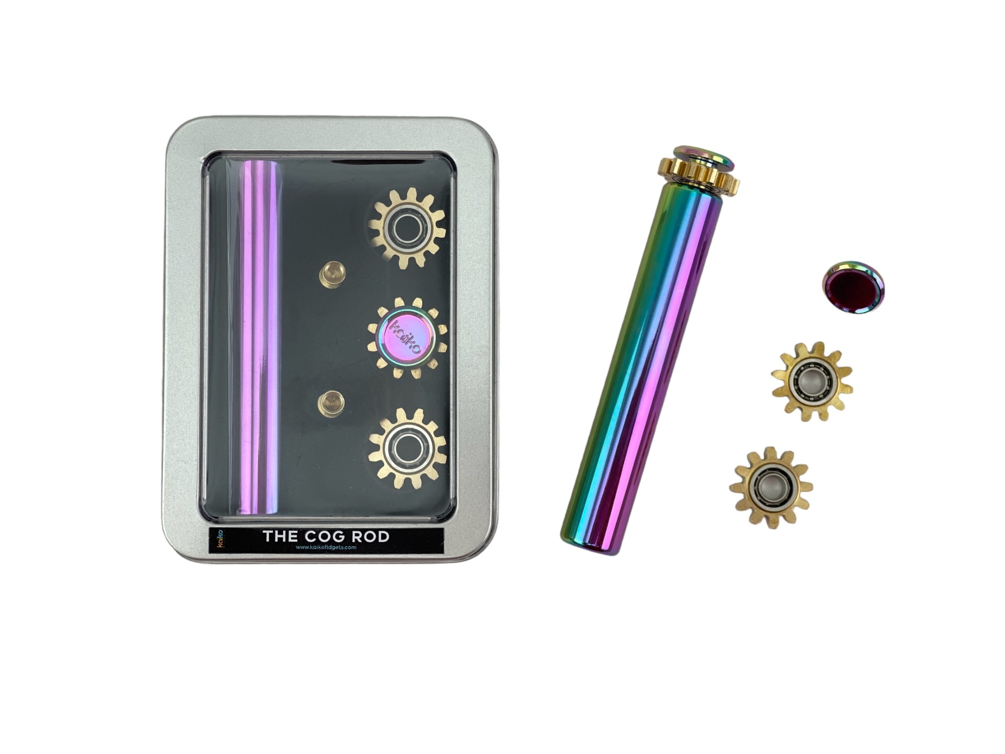 Kaiko The Cog Rod Fidget - Oil Slick