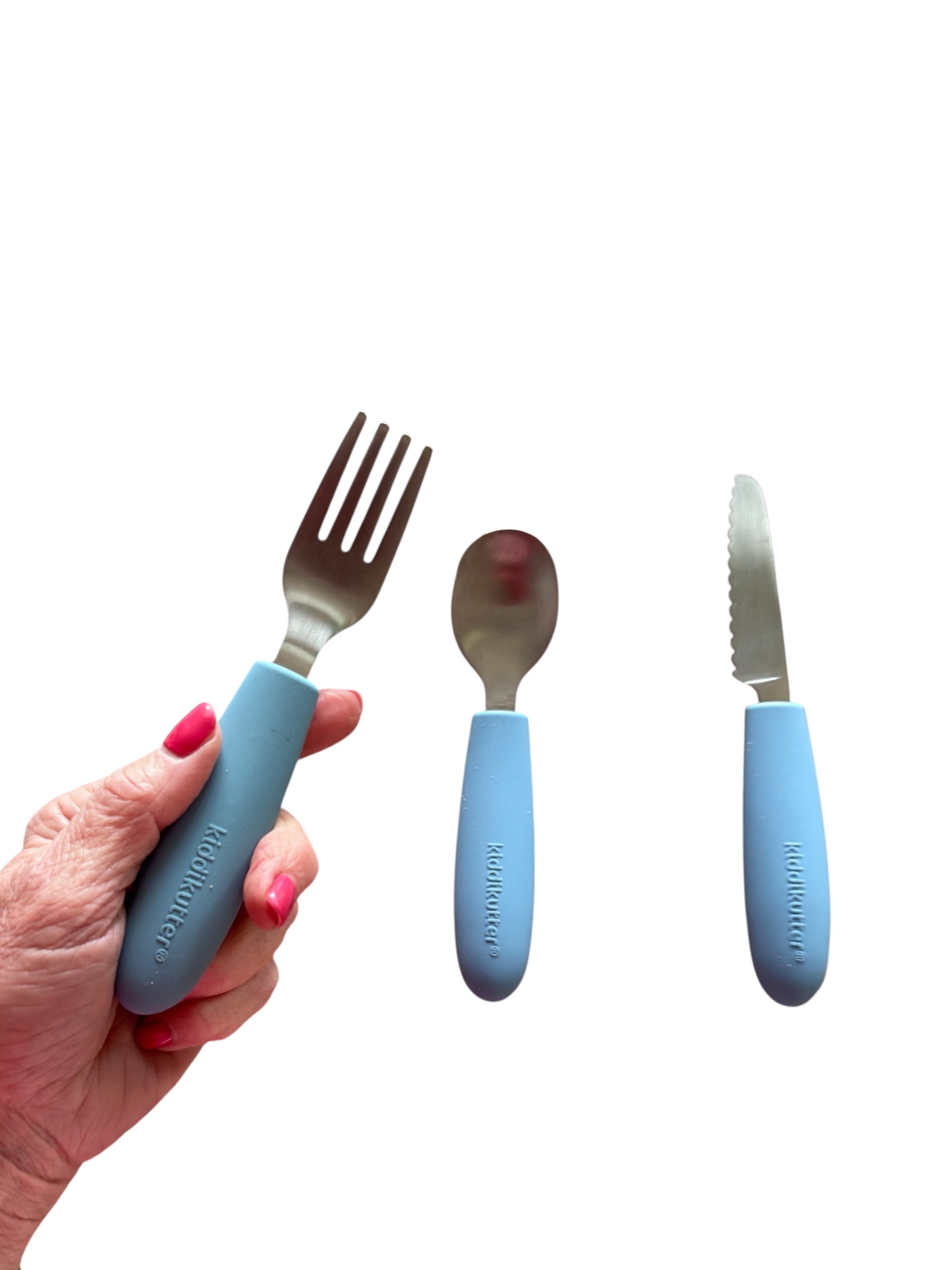 Kiddikutter Easy Hold Weighted Cutlery Set