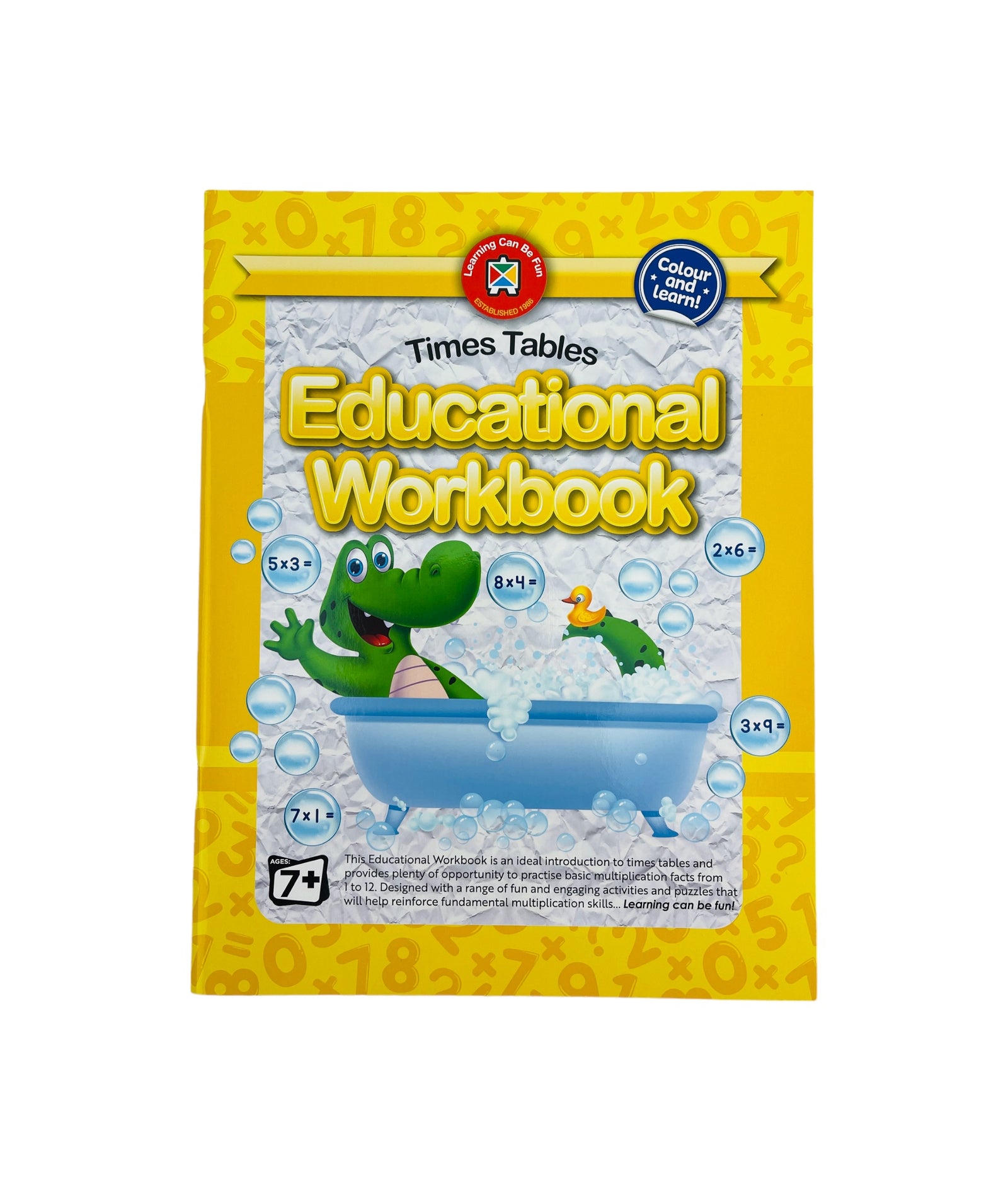 LCBF Times Tables Educational Workbook