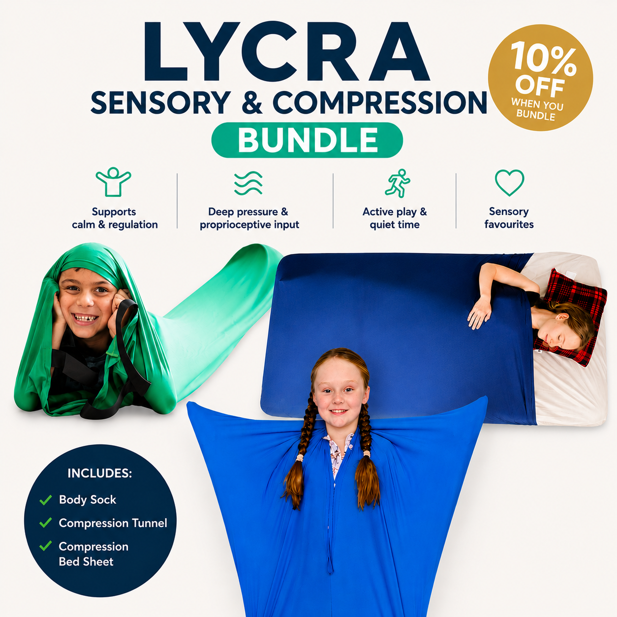 Lycra Sensory & Compression Bundle