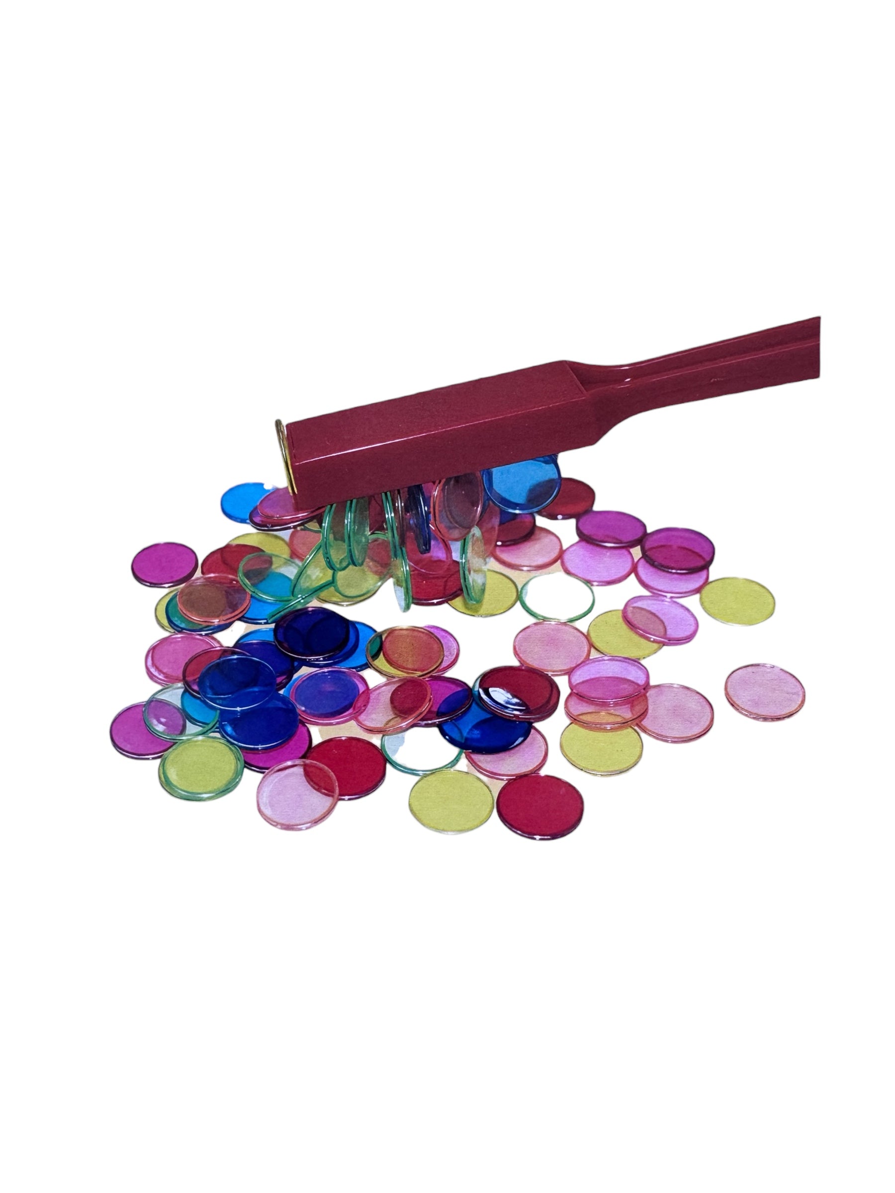 The Magnetic Wand and Counters pictured on a white background