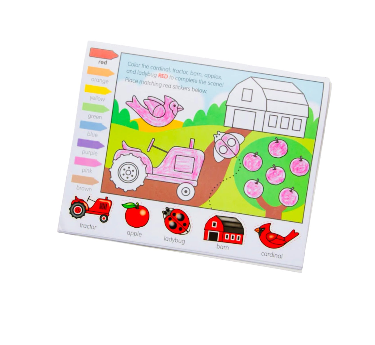 Melissa &amp; Doug Colours and Shapes Activity Pad