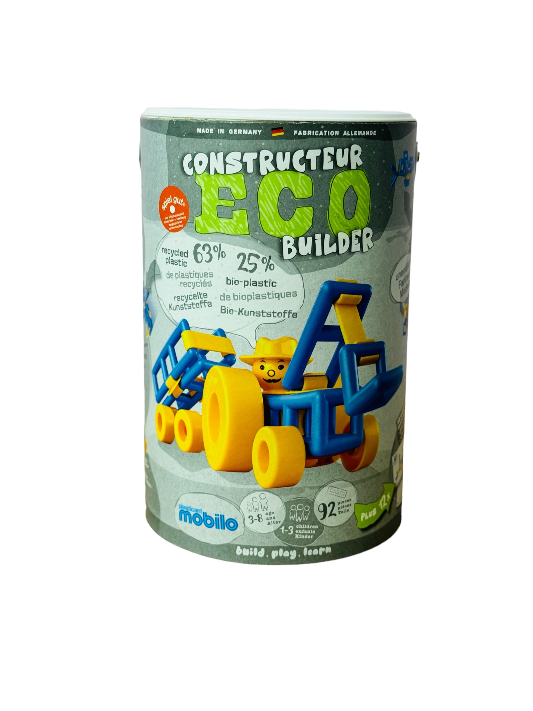 Mobilo Eco Construction Builder Set pictured on a white background