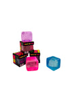 The Nee Doh - Nice Cube Minis stacked up and pictured on a white background