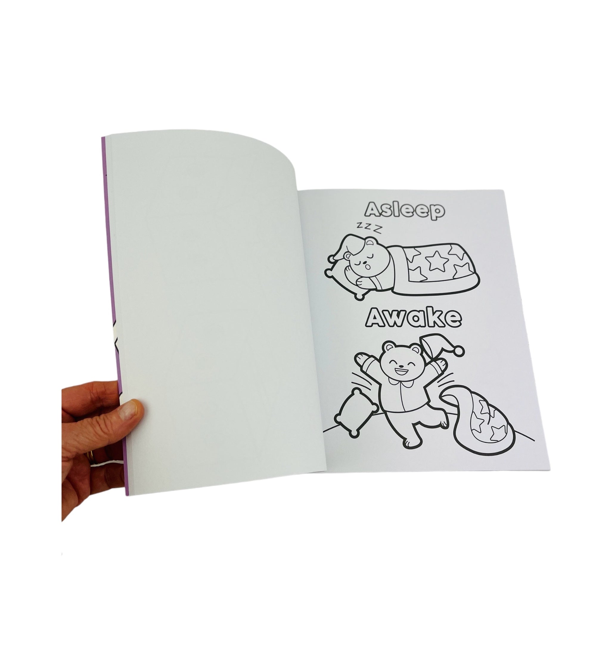 Ooly Toddler Colour-in&#39; Book - my first Opposites.