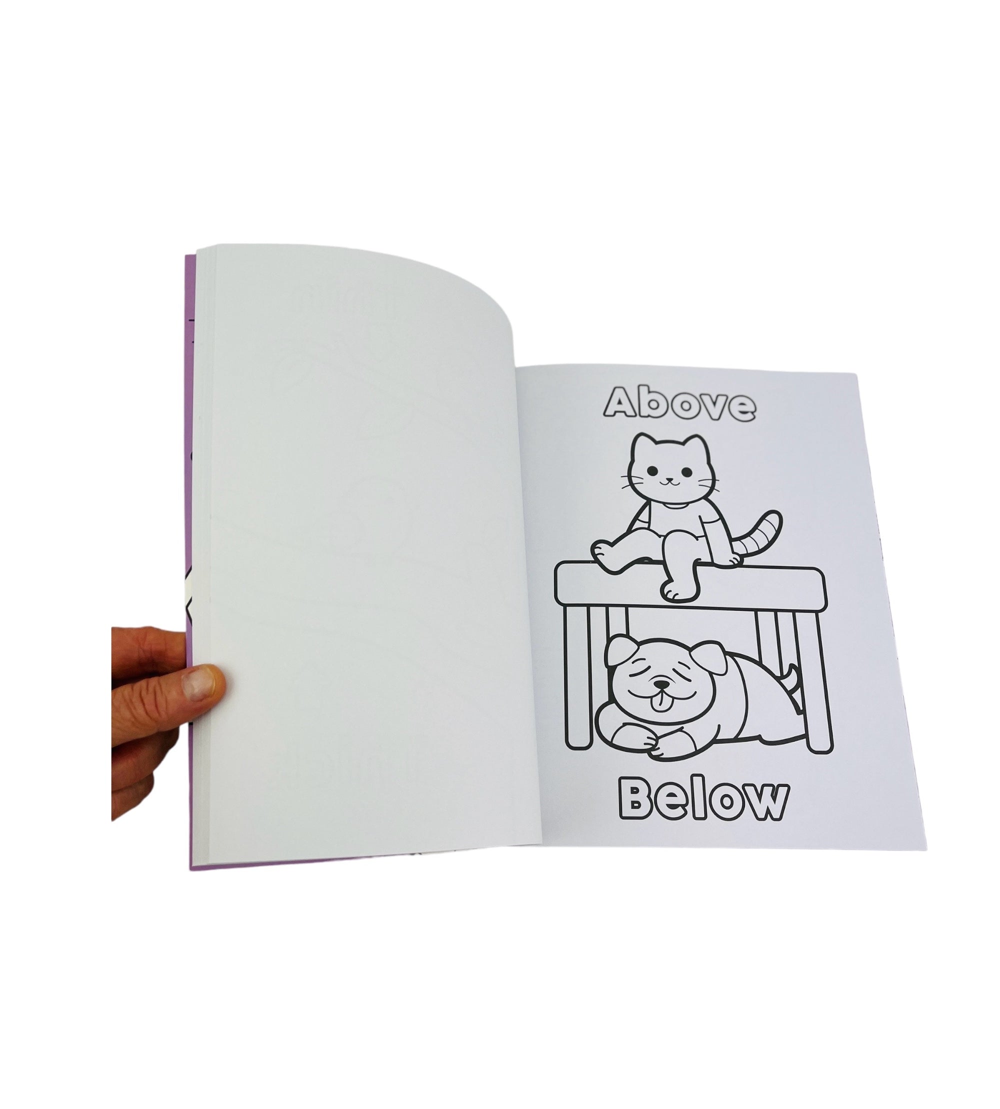 Ooly Toddler Colour-in&#39; Book - my first Opposites.