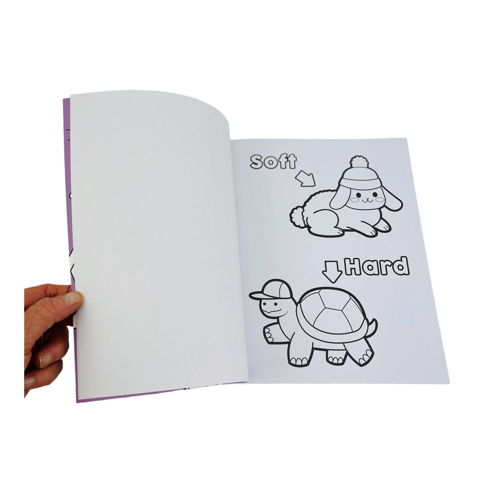 Ooly Toddler Colour-in&#39; Book - my first Opposites.