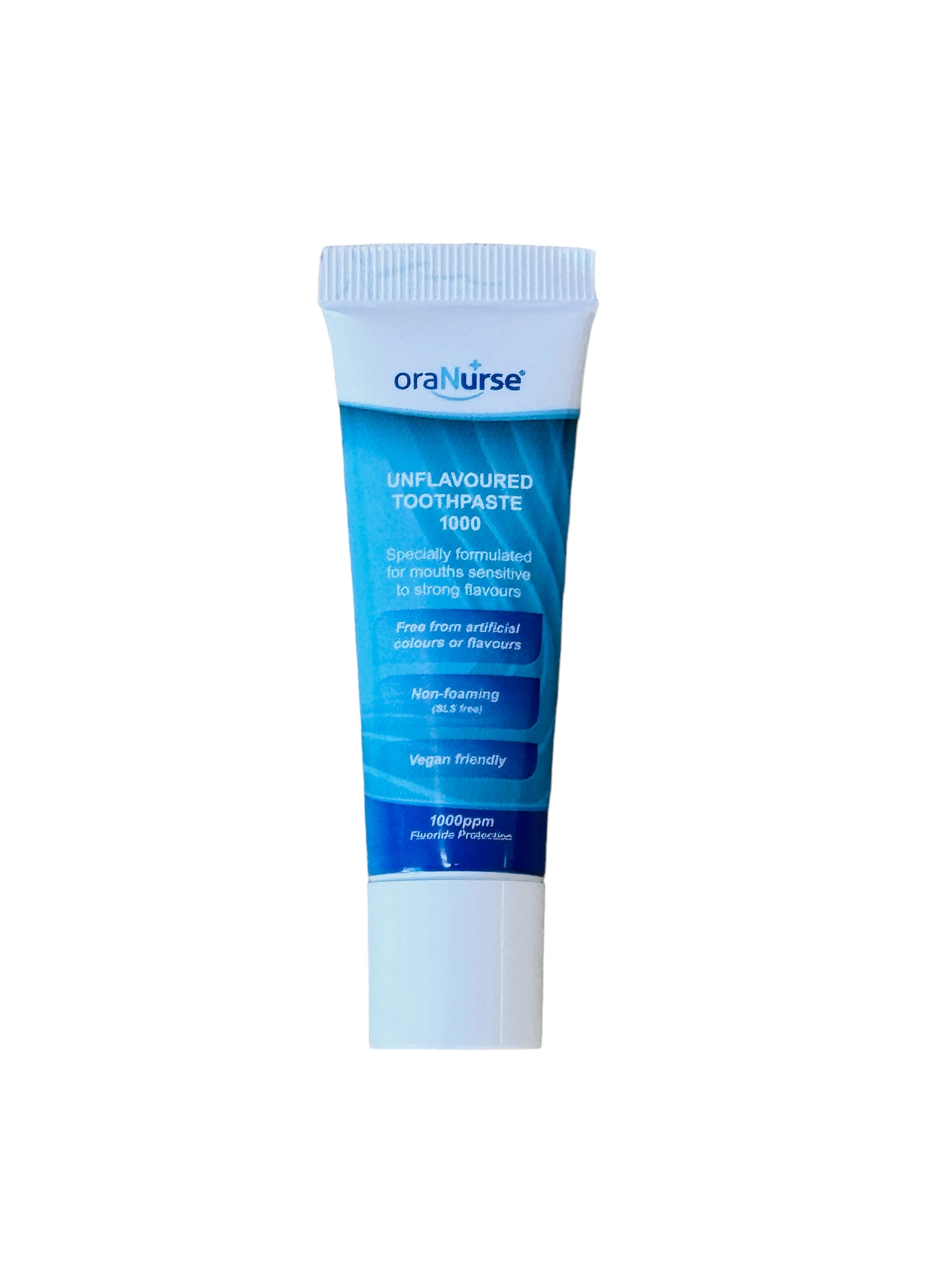 OraNurse® Unflavoured Toothpaste - Fluoride (mini travel)