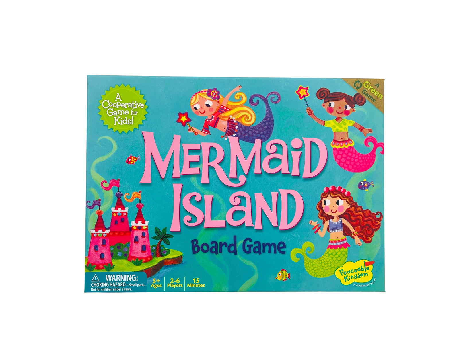 Peaceable Kingdom Mermaid Island board game