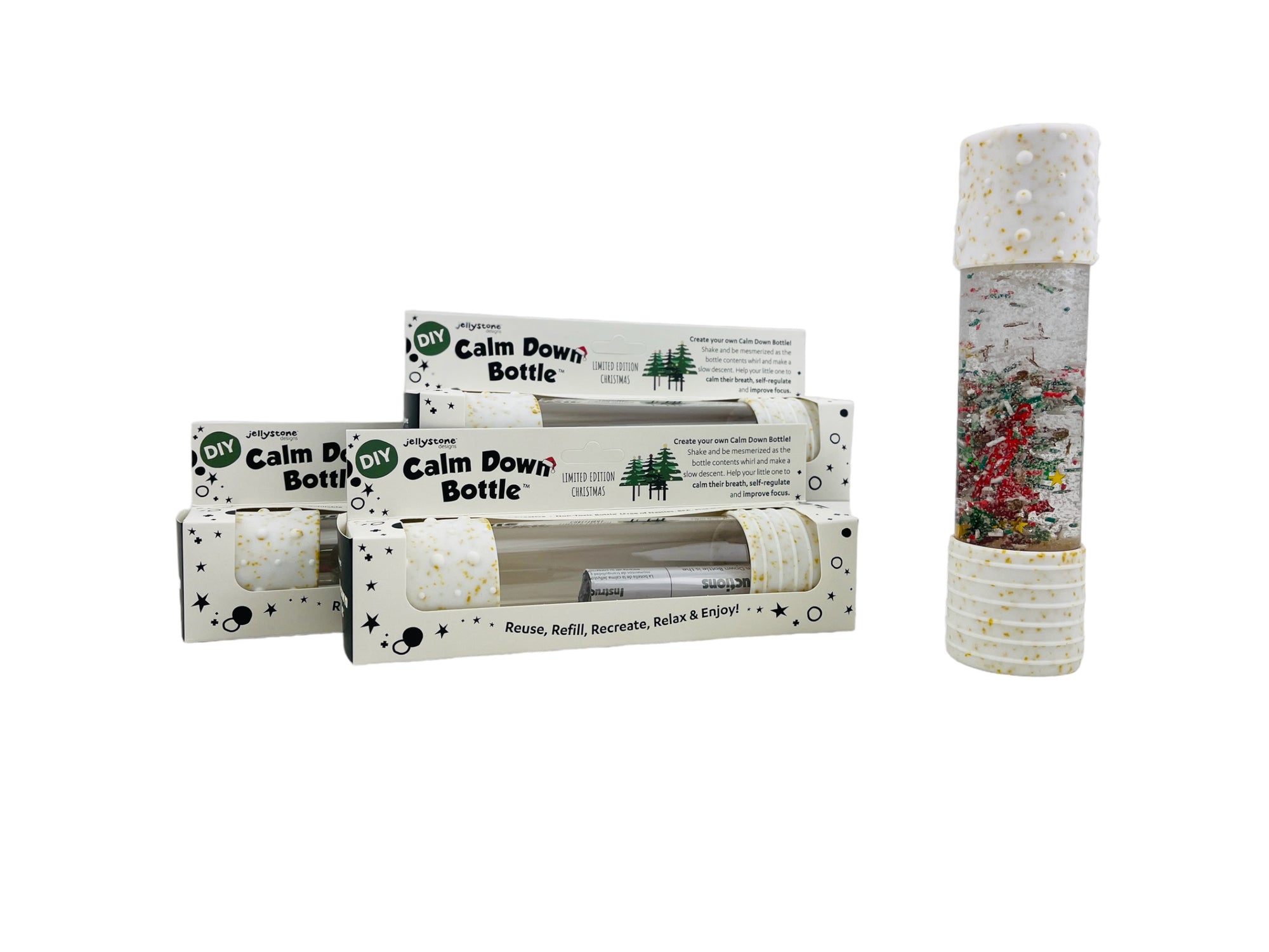 DIY Calm Down Bottle Christmas