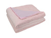 The pink Woosah Weighted Blanket - Minky Plush Cover