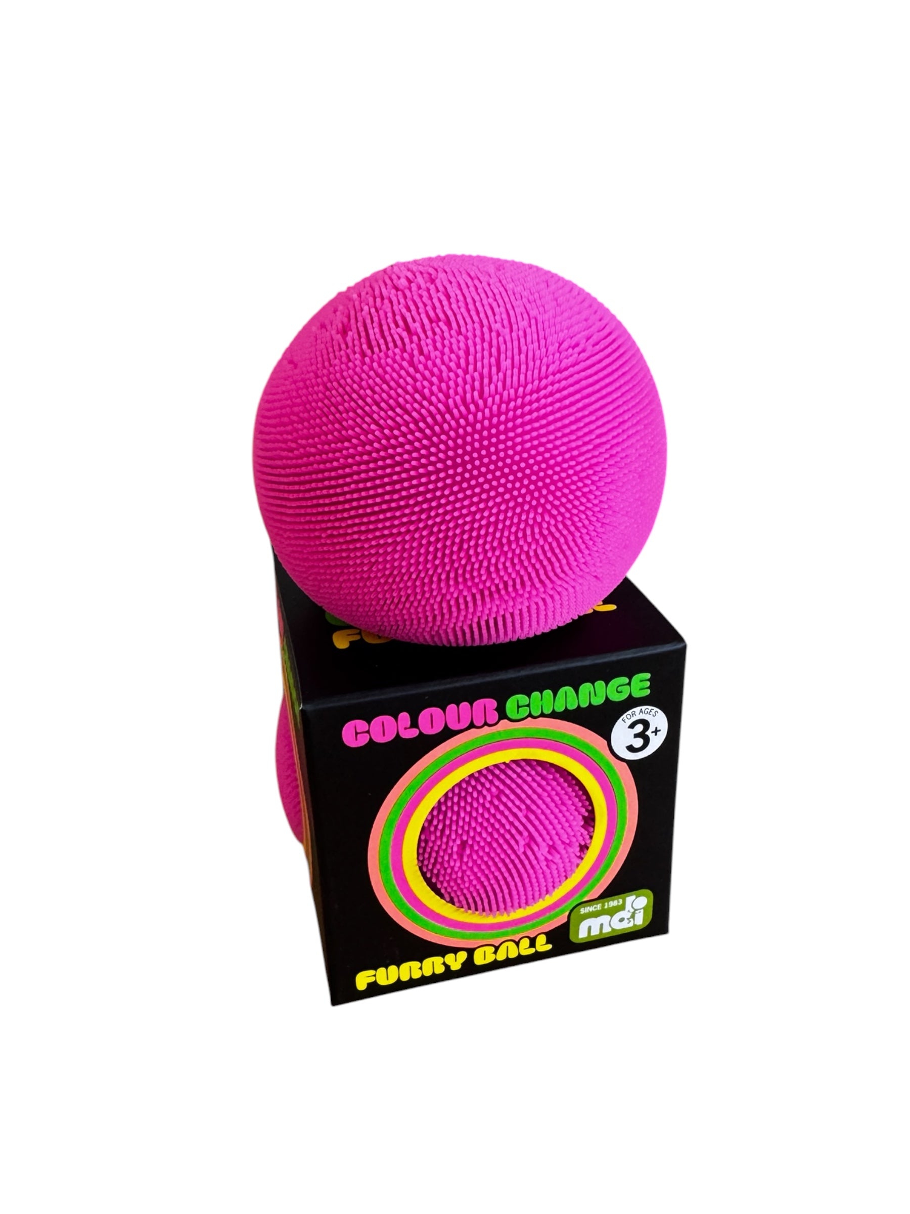 Smooshos Squishy - Colour Change Furry Ball