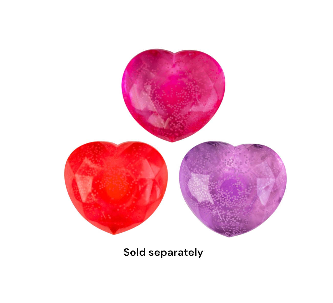 3 Smooshos Super Squeeze - Heart pictured on a white background