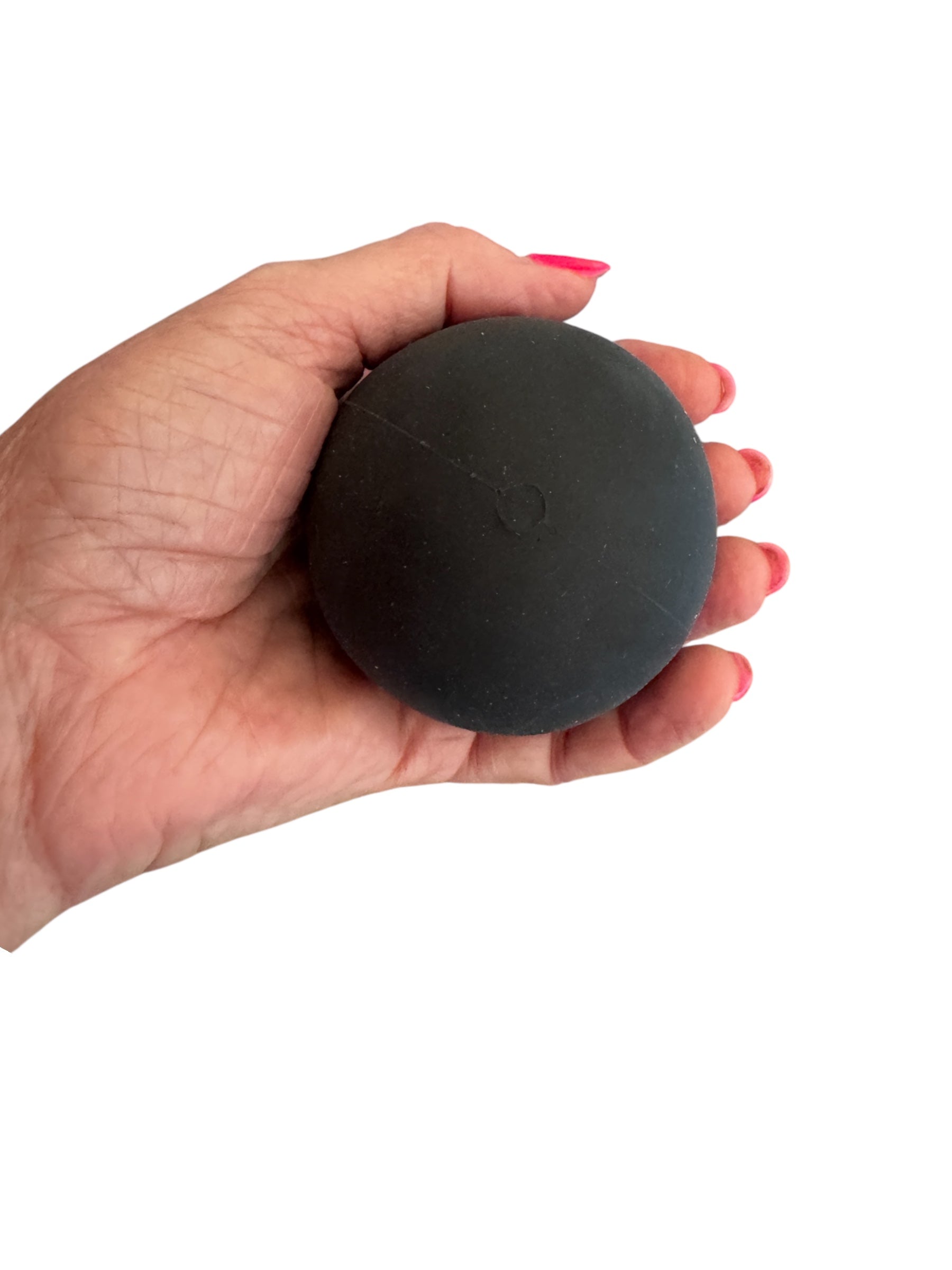 a hand holding the Smooshos Squishy - Magic Fortune Ball