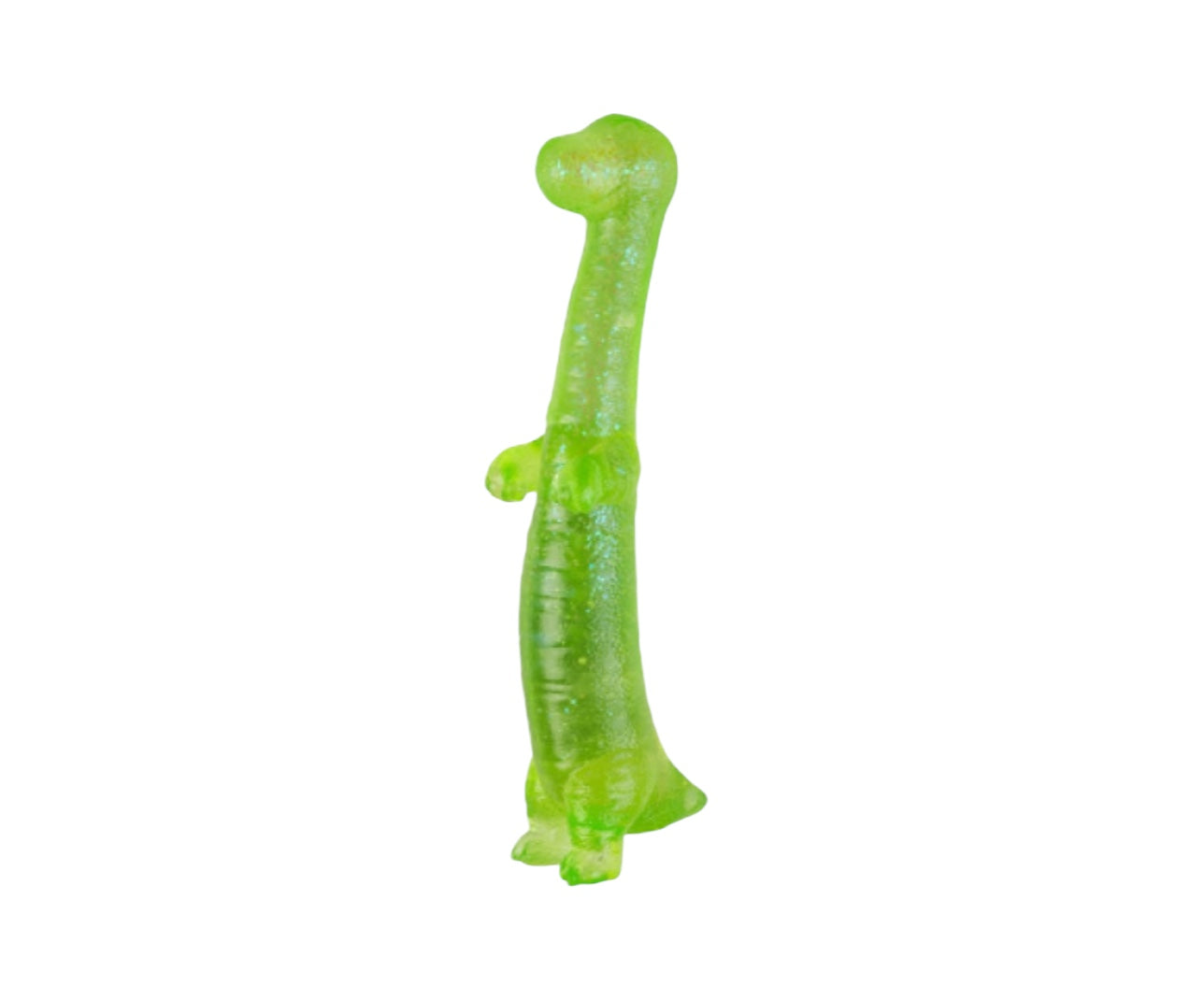 The green Smooshos Super Squeeze Glow - Stretch Dino