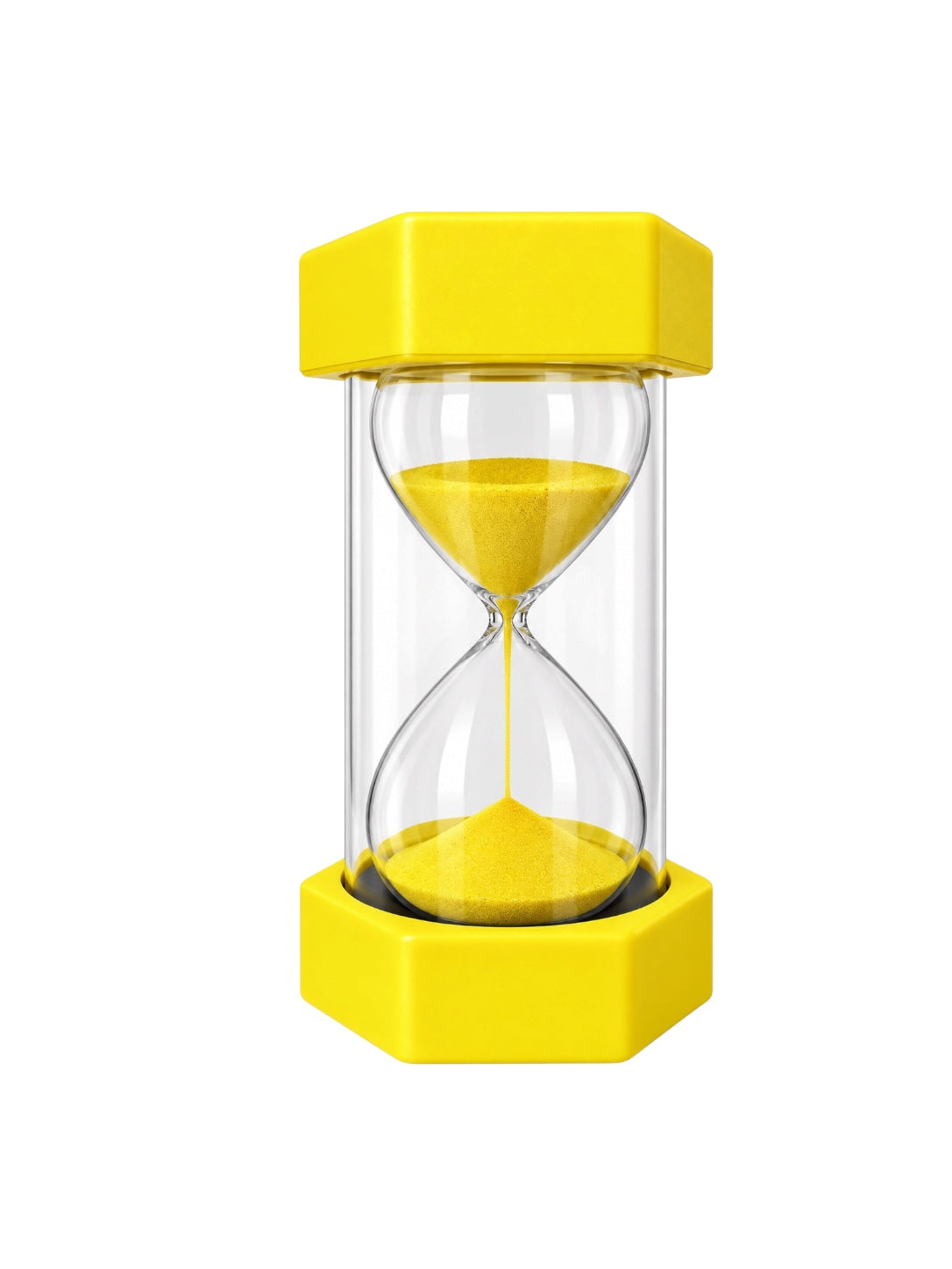 The yellow 3 minute Starfish Giant Visual Sand Timer