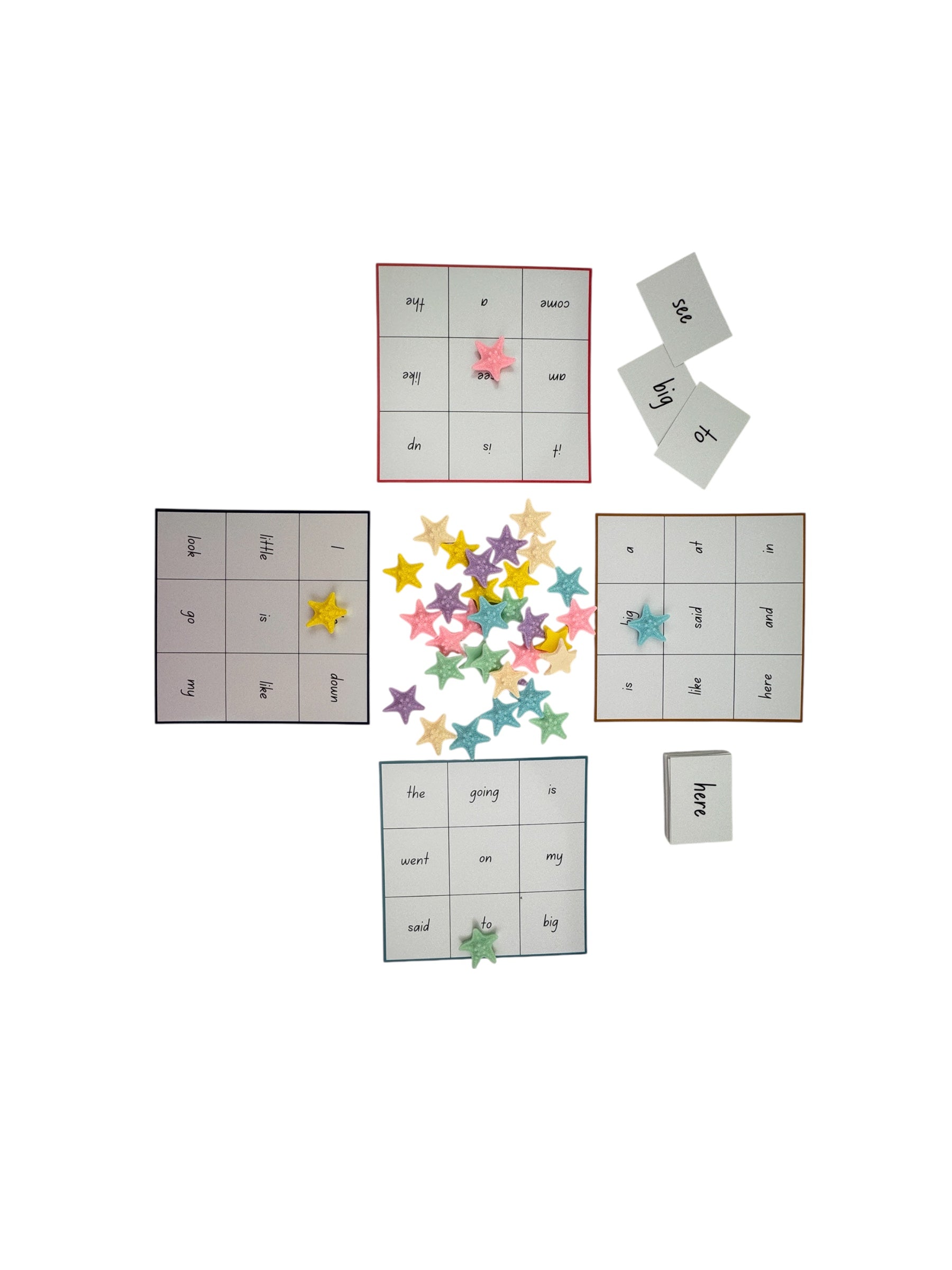 Sea Life Sight Words Bingo